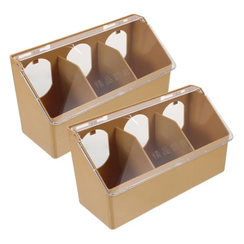 TOGEVAL Vogelfutter-wassernapf-Set Sittich-futterspender Für Vogelkäfig Papageienkäfig-zubehör Nymphensittich-futterspender Tauben-futterspender-Set von TOGEVAL