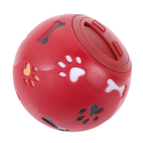TOGEVAL 2St Trainingsmaterial Tierfutter Leckerbissen für Hunde Trainingsbedarf für Haustiere Spenderkugel behandeln Plüsch Interactive Dog Toys Dog chew Toy Spielzeug rot TOGEVAL 2St Trainingsmaterial Tierfutter Leckerbissen für Hunde Trainingsbedarf für Haustiere Spenderkugel behandeln Plüsch Interactive Dog Toys Dog chew Toy Spielzeug rot von TOGEVAL