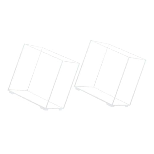 TOGEVAL 2-teiliges Aquarium-Set Aus Acryl Fischschale Fischschalen Für Die Inneneinrichtung Tank-kit Mini-Aquarium Für Das Home Office von TOGEVAL