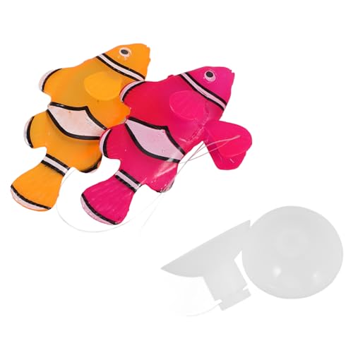 TOGEVAL 2st Aquarium Simulierter Fisch Aquarienfischfigur Künstliche Schwimmende Fische Gefälschter Schwimmender Fisch Aquarienfische Simulationsfisch Dekorative Fischfiguren Kieselgel TOGEVAL 2st Aquarium Simulierter Fisch Aquarienfischfigur Künstliche Schwimmende Fische Gefälschter Schwimmender Fisch Aquarienfische Simulationsfisch Dekorative Fischfiguren Kieselgel von TOGEVAL