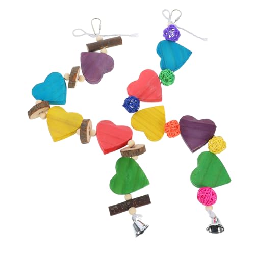 TOGEVAL Papagei Kauspielzeug Set Vogel Schaukel Spielzeug Beißspielzeug Natürliches Holz Vogel Spielzeug TOGEVAL Papagei Kauspielzeug Set Vogel Schaukel Spielzeug Beißspielzeug Natürliches Holz Vogel Spielzeug von TOGEVAL