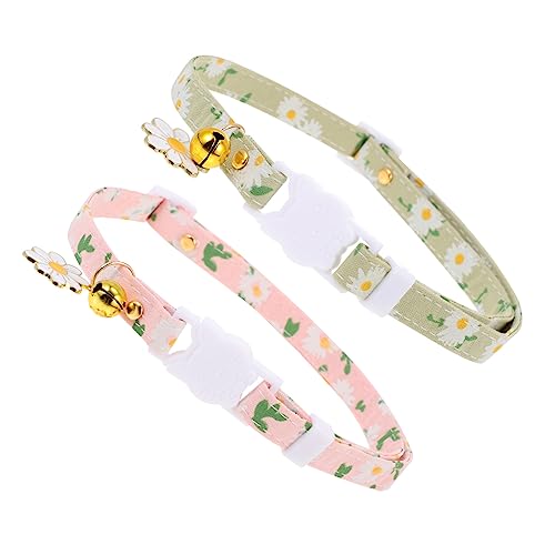 TOGEVAL Elegante Katzenhalsbänder Mit Glöckchen Modische Kätzchenhalsbänder Halsschmuck Für Haustiere Bequem Für Den Alltag Und Feiern TOGEVAL Elegante Katzenhalsbänder Mit Glöckchen Modische Kätzchenhalsbänder Halsschmuck Für Haustiere Bequem Für Den Alltag Und Feiern von TOGEVAL