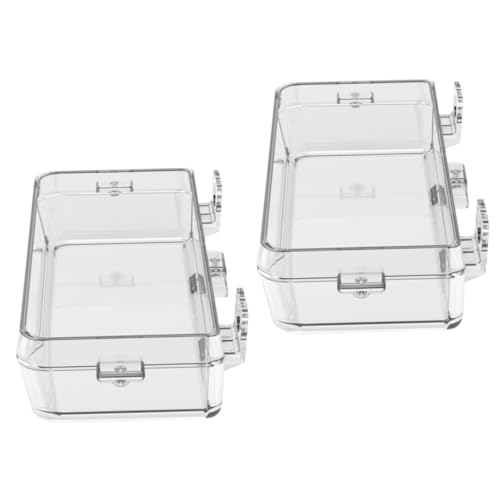 TOGEVAL 2st Futterautomat Für Haustiere Wassernapf Für Reptilien Gecko-futterspender Mit Saugnapf Schildkrötentränke Terrarium Für Reptilien Zubehör Für Reptilien Abs-Material Transparent TOGEVAL 2st Futterautomat Für Haustiere Wassernapf Für Reptilien Gecko-futterspender Mit Saugnapf Schildkrötentränke Terrarium Für Reptilien Zubehör Für Reptilien Abs-Material Transparent von TOGEVAL