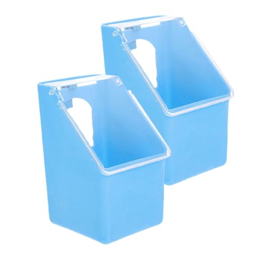 TOGEVAL 2st Futterbox Für Tauben Aufbewahrungsbehälter Für Vogelfutter Futterspender Taubenfutterbecken Käfig Zum Aufhängen Vogelkäfig-futterstation Für Nymphensittiche Plastik TOGEVAL 2st Futterbox Für Tauben Aufbewahrungsbehälter Für Vogelfutter Futterspender Taubenfutterbecken Käfig Zum Aufhängen Vogelkäfig-futterstation Für Nymphensittiche Plastik von TOGEVAL