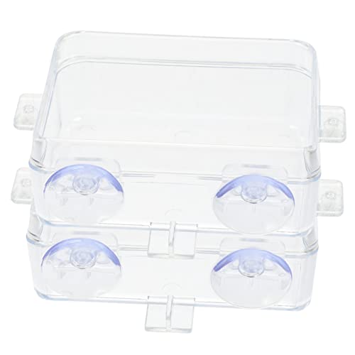 TOGEVAL 2stücke Reptilien Futterschale Transparente Futter Und Wasserschalen Mit Saugnapf Für Eidechsen Geckos Und Andere Reptilien Hochwertiges Langlebiges Material Leicht Zu Reinigen TOGEVAL 2stücke Reptilien Futterschale Transparente Futter Und Wasserschalen Mit Saugnapf Für Eidechsen Geckos Und Andere Reptilien Hochwertiges Langlebiges Material Leicht Zu Reinigen von TOGEVAL