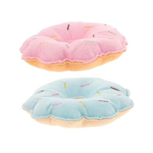 TOGEVAL 2stücke Hundespielzeug Donut-Form Plüschspielzeug Für Kleine Hunde Kau Und Molarspielzeug Für Katzen Und Hunde Farbenfrohe Frucht-Designs Für Welpen Und Aktive Haustiere TOGEVAL 2stücke Hundespielzeug Donut-Form Plüschspielzeug Für Kleine Hunde Kau Und Molarspielzeug Für Katzen Und Hunde Farbenfrohe Frucht-Designs Für Welpen Und Aktive Haustiere von TOGEVAL