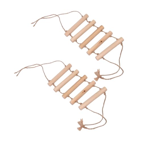TOGEVAL 2st Vögel Spielzeug Zubehör Für Vogelkäfige Hamster Hängebrücke Spielzeug Vogel Treppenspielzeug Spielzeug Für Vogelkäfige Sittich Leiter Kleine Papageienspielzeugleiter Hölzern TOGEVAL 2st Vögel Spielzeug Zubehör Für Vogelkäfige Hamster Hängebrücke Spielzeug Vogel Treppenspielzeug Spielzeug Für Vogelkäfige Sittich Leiter Kleine Papageienspielzeugleiter Hölzern von TOGEVAL