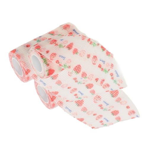 TOGEVAL 3 Rollen Hunde Selbstpfotenschutz Haustier Farbklebeband Buntes Klebeband Für Hunde Für Wunden Hundewickel Haustier Klebeband Praktisches Hundeklebeband TOGEVAL 3 Rollen Hunde Selbstpfotenschutz Haustier Farbklebeband Buntes Klebeband Für Hunde Für Wunden Hundewickel Haustier Klebeband Praktisches Hundeklebeband von TOGEVAL