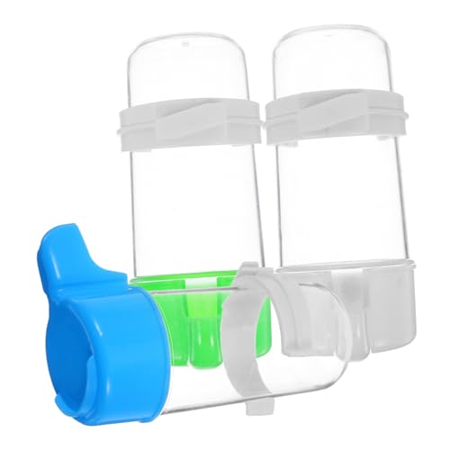 TOGEVAL 3 Stück Teiliges Vogelwasserspender Automatischer Futterspender für Wellensittiche Nymphensittiche und Kanarienvögel Kapazität Abnehmbar Reinigen Hygienisches Trinkerlebnis TOGEVAL 3 Stück Teiliges Vogelwasserspender Automatischer Futterspender für Wellensittiche Nymphensittiche und Kanarienvögel Kapazität Abnehmbar Reinigen Hygienisches Trinkerlebnis von TOGEVAL