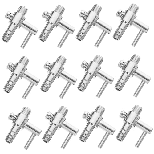 TOGEVAL Edelstahl-luftpumpenhebel für Aquarien 4 Mm Verteiler für Splitter von TOGEVAL