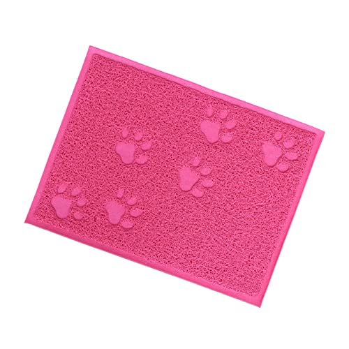 TOGEVAL 30 x 40 cm Haustier Matte Für Welpen Und Katzen rutschfeste Krallen Und Fußabdruck Isomatte Reinigungsteppich Rosarot Ideal Als Tischset Oder Katzenklo Unterlage TOGEVAL 30 x 40 cm Haustier Matte Für Welpen Und Katzen rutschfeste Krallen Und Fußabdruck Isomatte Reinigungsteppich Rosarot Ideal Als Tischset Oder Katzenklo Unterlage von TOGEVAL