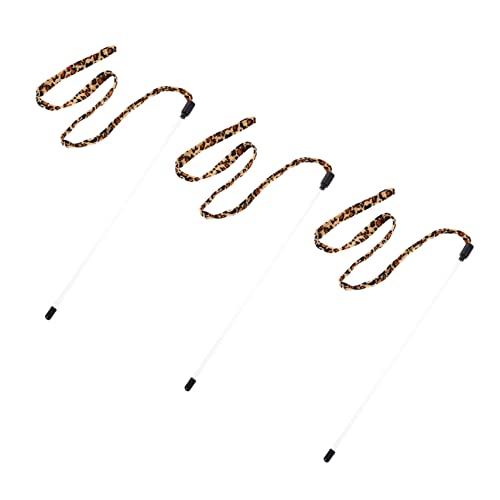 TOGEVAL Material Cat T 3-teiliges Katzenspielzeug Mit Leopardenmuster Und Glöckchen Spaß Für Kätzchen TOGEVAL Material Cat T 3-teiliges Katzenspielzeug Mit Leopardenmuster Und Glöckchen Spaß Für Kätzchen von TOGEVAL