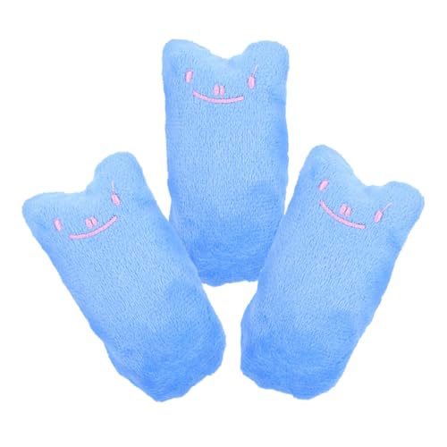 TOGEVAL Kätzchen-Spielzeug-Set 3 Stück Plüschspielzeug Plüschmaterial zum Beißen Kratzen interaktives Spielen TOGEVAL Kätzchen-Spielzeug-Set 3 Stück Plüschspielzeug Plüschmaterial zum Beißen Kratzen interaktives Spielen von TOGEVAL