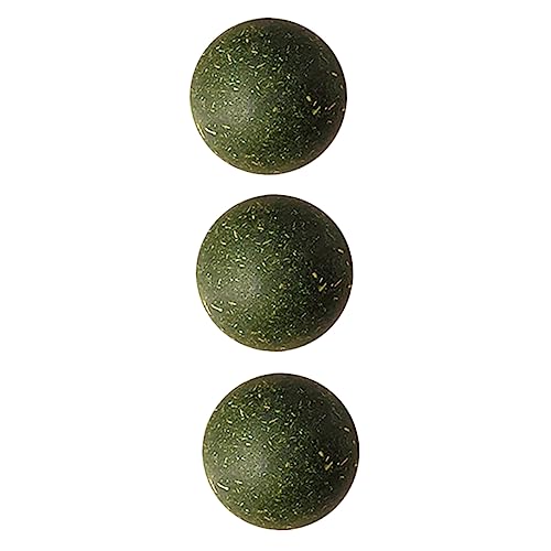 TOGEVAL 3St Verdauungsförderer für Katzen Snackball für Haustiere Katze leckt Ball Kätzchenzähne Katzensnack katzenminze Katzen zahnpflege Catnip Katzenbissball Snackball für Katzen Green TOGEVAL 3St Verdauungsförderer für Katzen Snackball für Haustiere Katze leckt Ball Kätzchenzähne Katzensnack katzenminze Katzen zahnpflege Catnip Katzenbissball Snackball für Katzen Green von TOGEVAL
