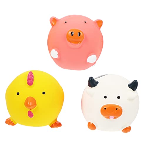TOGEVAL Gelbes Küken Schwarze Kuh Ideal Für Spiel Und Zahnpflege TOGEVAL Gelbes Küken Schwarze Kuh Ideal Für Spiel Und Zahnpflege von TOGEVAL