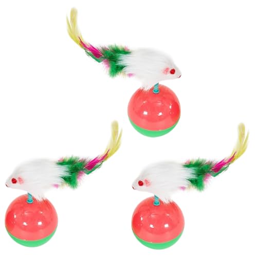 TOGEVAL Cat Tumbler-spielzeugset Interaktives Katzenspielzeug Jagdspielzeug Für Hauskatzen TOGEVAL Cat Tumbler-spielzeugset Interaktives Katzenspielzeug Jagdspielzeug Für Hauskatzen von TOGEVAL