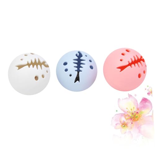 TOGEVAL 3st Klingelspielzeug Für Haustiere Katzenminze Spielzeug Leuchtendes Spielzeug Ballspielzeug Für Katzen Pet-Ball-Spielzeug Katzenspielzeug Für Drinnen Katze Interaktiv Katzenjingle TOGEVAL 3st Klingelspielzeug Für Haustiere Katzenminze Spielzeug Leuchtendes Spielzeug Ballspielzeug Für Katzen Pet-Ball-Spielzeug Katzenspielzeug Für Drinnen Katze Interaktiv Katzenjingle von TOGEVAL