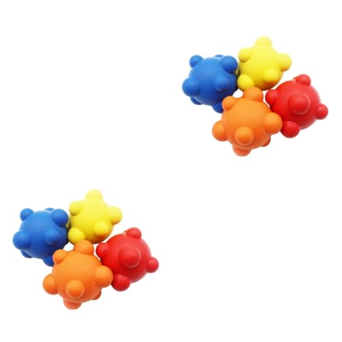 TOGEVAL 4 Stück Gummi Unregelmäßiger Hüpfball Beißspielzeug Für Welpen Kleines Hundespielzeug Welpenspielzeug Welpenhundespielzeug Interaktives Hundespielzeug Kleines TOGEVAL 4 Stück Gummi Unregelmäßiger Hüpfball Beißspielzeug Für Welpen Kleines Hundespielzeug Welpenspielzeug Welpenhundespielzeug Interaktives Hundespielzeug Kleines von TOGEVAL