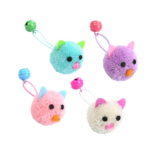 TOGEVAL 4stücke Katzen Spielzeug Plüsch Mäuse Mit Glocken Interaktive Katzenspielzeuge Für Selbstbeschäftigung Für Kätzchen Und Katzen Farben TOGEVAL 4stücke Katzen Spielzeug Plüsch Mäuse Mit Glocken Interaktive Katzenspielzeuge Für Selbstbeschäftigung Für Kätzchen Und Katzen Farben von TOGEVAL
