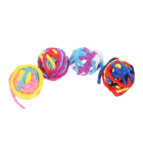 TOGEVAL Katzenspielzeugbälle 40 cm Katzenkauspielzeug Interaktives Katzenspielzeug-Set für Haustierspielzeug TOGEVAL Katzenspielzeugbälle 40 cm Katzenkauspielzeug Interaktives Katzenspielzeug-Set für Haustierspielzeug von TOGEVAL