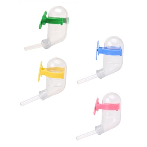 TOGEVAL Wasserspender Für Hamster – 60 Ml Auslaufsichere Vakuumflasche Futterspender Wassernapf Für Haustiere Haustier-tränke Für Den Haushalt von TOGEVAL