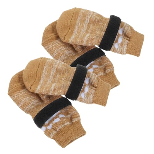 TOGEVAL 4 Stück Nicht rutschfeste Haustiersocken Winterzubehör Beinschützer Für Hunde Fußschutz Für Hunde Hundesocke Hundesocken Socken Für Hund Kompakte Hundesocken Baumwolle TOGEVAL 4 Stück Nicht rutschfeste Haustiersocken Winterzubehör Beinschützer Für Hunde Fußschutz Für Hunde Hundesocke Hundesocken Socken Für Hund Kompakte Hundesocken Baumwolle von TOGEVAL