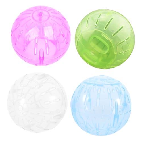 TOGEVAL 4 Stück Teiliges Mini Hamster-übungsball Leise Laufkugel Interaktives für Kleine Haustiere Drinnen und Draußen Leicht zu Reinigen Tragbar Innovatives Rollendesign TOGEVAL 4 Stück Teiliges Mini Hamster-übungsball Leise Laufkugel Interaktives für Kleine Haustiere Drinnen und Draußen Leicht zu Reinigen Tragbar Innovatives Rollendesign von TOGEVAL