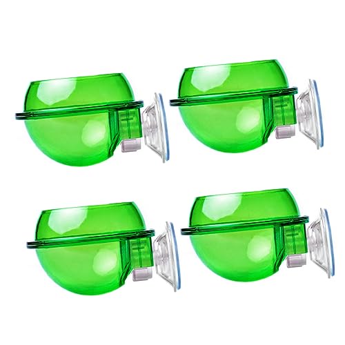 TOGEVAL Reptilien Becken Saugnapf Feeder 4PCS Hängen Feeder für Pet Schüssel TOGEVAL Reptilien Becken Saugnapf Feeder 4PCS Hängen Feeder für Pet Schüssel von TOGEVAL