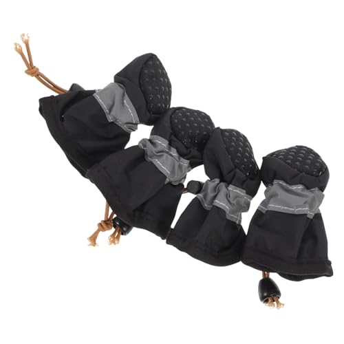 TOGEVAL Haustierschuhe 4 Stück Hundestiefel mit Rutschfester Sohle für Die Pfoten Ihres Hundes Outdoor-hundeschuhe TOGEVAL Haustierschuhe 4 Stück Hundestiefel mit Rutschfester Sohle für Die Pfoten Ihres Hundes Outdoor-hundeschuhe von TOGEVAL