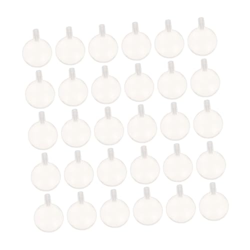 TOGEVAL 40 Stück Babyspielzeug Quietscher für Puppen und Kuscheltiere Transparente Squeaker Einsätze Geräuschaktivierte Rasseln Batterien Leicht und Kompakt für DIY Reparatur und von TOGEVAL