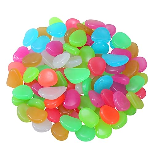 TOGEVAL 400 Stücke Gemischte Kieselsteine für Aquarium Garten Decor Leuchtende Aquarium Steine TOGEVAL 400 Stücke Gemischte Kieselsteine für Aquarium Garten Decor Leuchtende Aquarium Steine von TOGEVAL