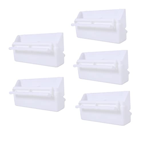 TOGEVAL 5st Futterbox Für Papageien Serviertablett Für Speisen Bandejas para Comida Vogel Fütterung Fall Vogelfutterschalen Vogelzubehör Vogeltränken Vogelkäfig Futterautomat Weiß Plastik TOGEVAL 5st Futterbox Für Papageien Serviertablett Für Speisen Bandejas para Comida Vogel Fütterung Fall Vogelfutterschalen Vogelzubehör Vogeltränken Vogelkäfig Futterautomat Weiß Plastik von TOGEVAL