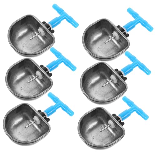 TOGEVAL 6stücke Kaninchen Trinkflasche Haustier Wasserschüssel Kaninchen Tränkeschüssel Edelstahl Stabil Leicht Zu Reinigen Verstauen Ohne Wasserleck Für Kaninchenkäfig TOGEVAL 6stücke Kaninchen Trinkflasche Haustier Wasserschüssel Kaninchen Tränkeschüssel Edelstahl Stabil Leicht Zu Reinigen Verstauen Ohne Wasserleck Für Kaninchenkäfig von TOGEVAL