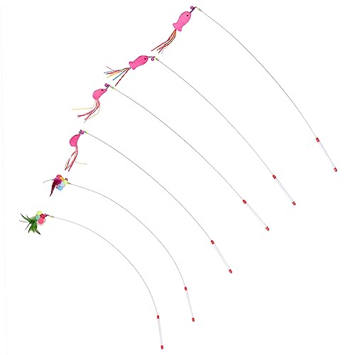 TOGEVAL 6stücke Interaktives Katzenspielzeug Flexibel Widerstandsfähig Fördert Intelligenz Und Spielspaß Für Katzen Und Kätzchen Gemischte Stile TOGEVAL 6stücke Interaktives Katzenspielzeug Flexibel Widerstandsfähig Fördert Intelligenz Und Spielspaß Für Katzen Und Kätzchen Gemischte Stile von TOGEVAL