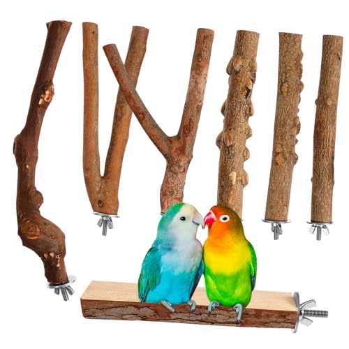 TOGEVAL 7 STK Pfahl aus Pfefferholz Papageienstange für Käfige Papageienstange für große Vögel Vogel Spielstand vogelgitter vogelkäfig Vogelstangen für Nymphensittiche Holzstangen Stehen TOGEVAL 7 STK Pfahl aus Pfefferholz Papageienstange für Käfige Papageienstange für große Vögel Vogel Spielstand vogelgitter vogelkäfig Vogelstangen für Nymphensittiche Holzstangen Stehen von TOGEVAL