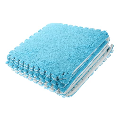 TOGEVAL 8 Stücke Meerschweinchen Matten Waschbar Liner Wiederverwendbare Einstreu Matten Für Hamster Bequem Warm 30x30cm von TOGEVAL