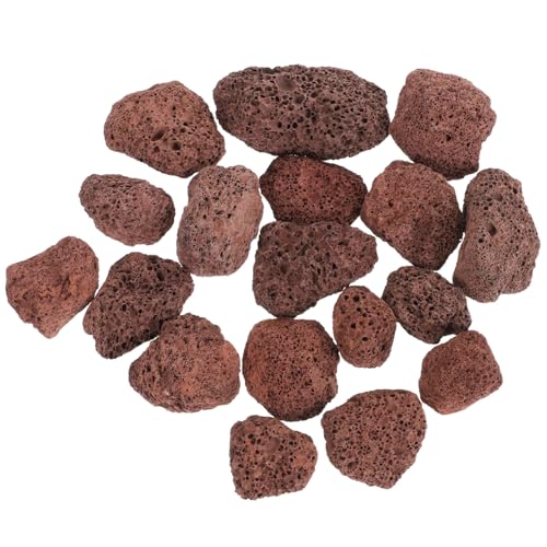 TOGEVAL 1tasche Aquarium Vulkangestein Filtermaterial Für Aquarien Große Lavasteine Zur Wasserreinigung Und Dekoration Für Süß Salzwasseraquarien von TOGEVAL
