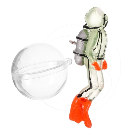 TOGEVAL Harz Taucher Nacht-licht Schwimmende Aquarium Ornament Aquarium Zubehör Unterwasser Szene TOGEVAL Harz Taucher Nacht-licht Schwimmende Aquarium Ornament Aquarium Zubehör Unterwasser Szene von TOGEVAL