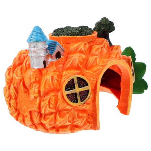 TOGEVAL Aquarium Dekoration Harz Handwerk Aquarium Ananas Harz Aquarium Dekoration TOGEVAL Aquarium Dekoration Harz Handwerk Aquarium Ananas Harz Aquarium Dekoration von TOGEVAL