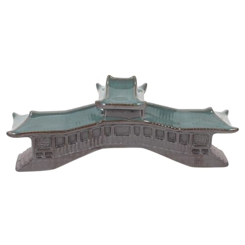 TOGEVAL Aquarium-pavillon-Ornament Miniatur-Garten-Dekoration Orientalische Statue Japanische Gartenfigur Turmstatue Für Aquarium Landschaftsdekoration Mikro-Garten-zubehör von TOGEVAL