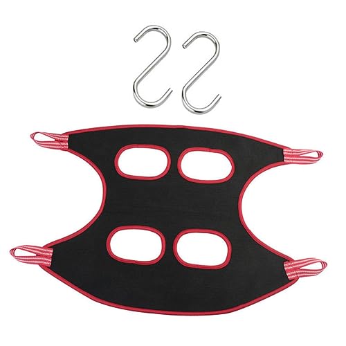 TOGEVAL Elevated Katzenhängematte Für Kleine Haustiere Atmungsaktive Umweltfreundliche Schlafliege Für Katzen Und Kleine Hunde Stilvolles Wohnaccessoire Schwarz-rot TOGEVAL Elevated Katzenhängematte Für Kleine Haustiere Atmungsaktive Umweltfreundliche Schlafliege Für Katzen Und Kleine Hunde Stilvolles Wohnaccessoire Schwarz-rot von TOGEVAL