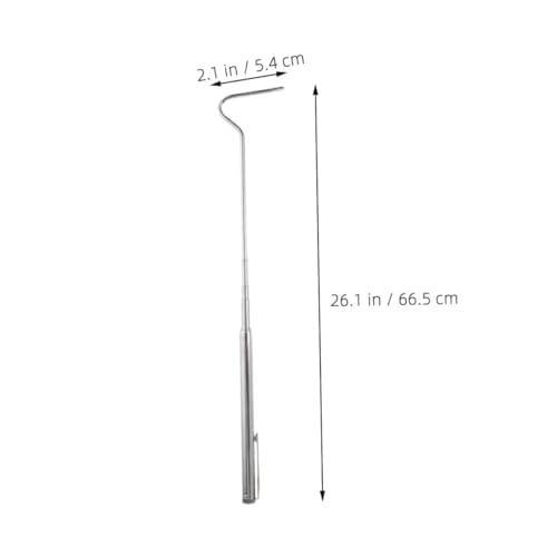 TOGEVAL Ausziehbarer Schlangenhaken aus Edelstahl Langlebiges Reptilienfangwerkzeug mit Kompaktem Benutzerfreundlichem Design für Sicheres Fangen und Handling von Schlangen für TOGEVAL Ausziehbarer Schlangenhaken aus Edelstahl Langlebiges Reptilienfangwerkzeug mit Kompaktem Benutzerfreundlichem Design für Sicheres Fangen und Handling von Schlangen für von TOGEVAL