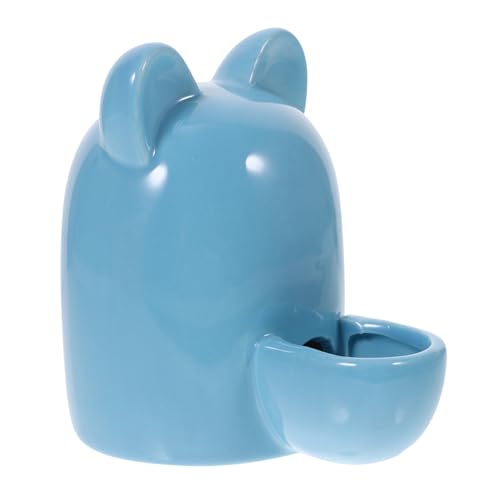 TOGEVAL Automatischer Wasserspender und Futterautomat für Kleine Haustiere mit Katzenohrigem Keramikdesign Selbstnachfüllend Geeignet für Kaninchen Hamster und Kleine Katzen Energiesparend TOGEVAL Automatischer Wasserspender und Futterautomat für Kleine Haustiere mit Katzenohrigem Keramikdesign Selbstnachfüllend Geeignet für Kaninchen Hamster und Kleine Katzen Energiesparend von TOGEVAL