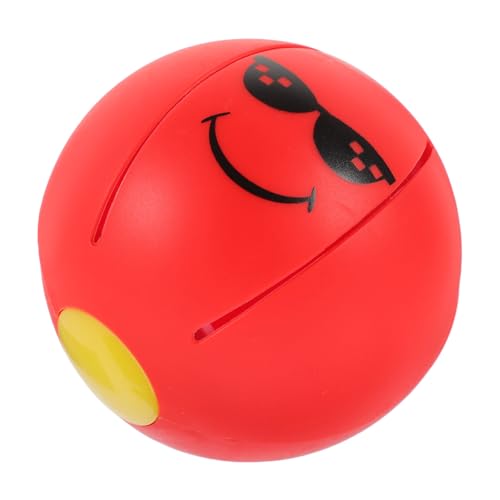 TOGEVAL Quietschendes Hundespielzeug Haustier-Dekompressionsspielzeug interaktiver Hundeball Fliegende Untertassenform Heimtierbedarf TOGEVAL Quietschendes Hundespielzeug Haustier-Dekompressionsspielzeug interaktiver Hundeball Fliegende Untertassenform Heimtierbedarf von TOGEVAL