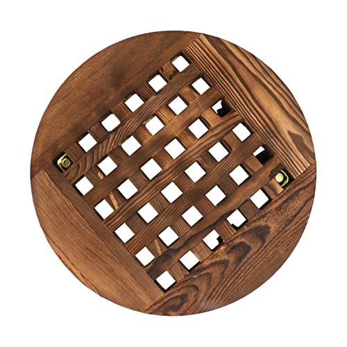 TOGEVAL Basis Für Blumentöpfe Topfständer Drinnen Große Blumentöpfe Drinnen Lagerregale Hochleistungs-lenkräder Pflanzenständer Für Tisch Ecke Tablett Vermehrung Geländer Hölzern Brown TOGEVAL Basis Für Blumentöpfe Topfständer Drinnen Große Blumentöpfe Drinnen Lagerregale Hochleistungs-lenkräder Pflanzenständer Für Tisch Ecke Tablett Vermehrung Geländer Hölzern Brown von TOGEVAL