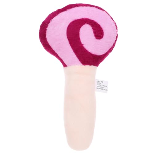 TOGEVAL Robustes Kauspielzeug für Hunde quietschendes Plüschspielzeug für Welpen Beißspielzeug in Lollipop-Form TOGEVAL Robustes Kauspielzeug für Hunde quietschendes Plüschspielzeug für Welpen Beißspielzeug in Lollipop-Form von TOGEVAL