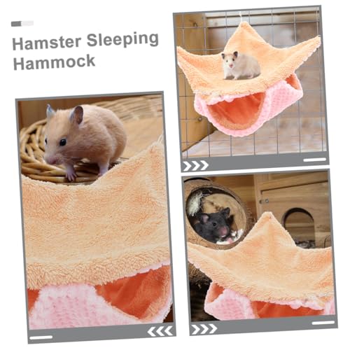 TOGEVAL Doppellagige Warme Baumwoll hängematte für Hamster und Meerschweinchen Komfortables Kleintierversteck Kuscheliger Schlafplatz für Kleine Haustiere Langlebig und Vielseitig TOGEVAL Doppellagige Warme Baumwoll hängematte für Hamster und Meerschweinchen Komfortables Kleintierversteck Kuscheliger Schlafplatz für Kleine Haustiere Langlebig und Vielseitig von TOGEVAL