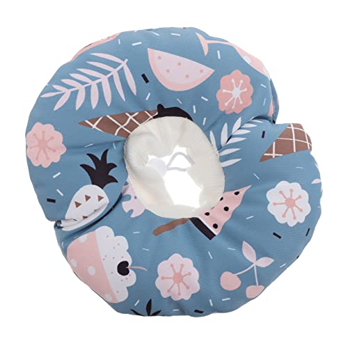 TOGEVAL Donut- aus weicher Baumwolle für Anti-Leck- für Genesungshalsband mit Eiscreme-Design schützender Halskegel für Haustiere TOGEVAL Donut- aus weicher Baumwolle für Anti-Leck- für Genesungshalsband mit Eiscreme-Design schützender Halskegel für Haustiere von TOGEVAL