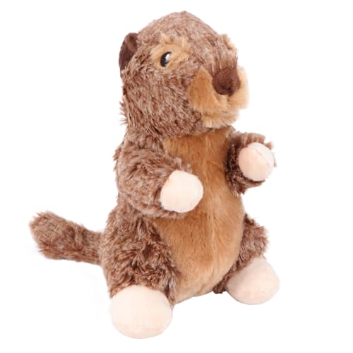 TOGEVAL 1stück Pet Plüschspielzeug Für Hunde Lustiges Quietschspielzeug Zahnpflege Interaktives Spielzeug Für Haustiere Langlebig Für von TOGEVAL