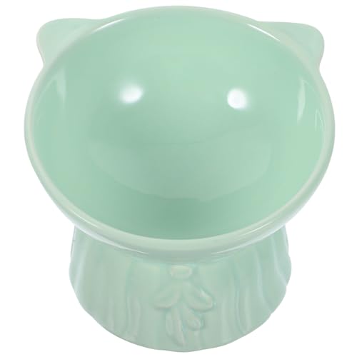 TOGEVAL Erhöhter Katzennapf Aus Keramik Breiter Futternapf Für Katzen Nackenschutz Sauberes Fressen Haltbares Material Für Täglichen Gebrauch TOGEVAL Erhöhter Katzennapf Aus Keramik Breiter Futternapf Für Katzen Nackenschutz Sauberes Fressen Haltbares Material Für Täglichen Gebrauch von TOGEVAL